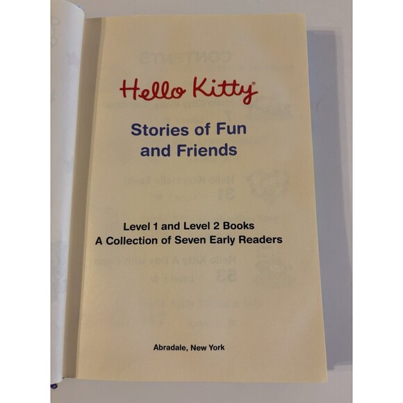 HELLO KITTY BOOK A COLLECTION OF EARLY READERS - STORIES OF FUN AND FRIENDS - Picture 7 of 16